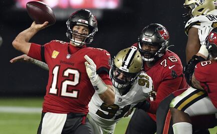 Tom Brady sufre peor derrota de su carrera en humillación de los Saints a Buccaneers
