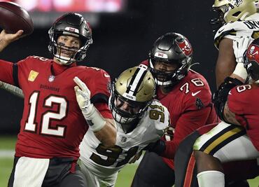 Tom Brady sufre peor derrota de su carrera en humillación de los Saints a Buccaneers