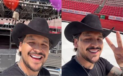 Christian Nodal ya está en la Ciudad de México: se alista para su concierto en la Plaza de Toros