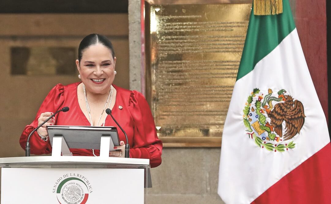 Mónica Fernández (Morena) apoyó retirar las iniciativas. Foto: Archivo / EL UNIVERSAL