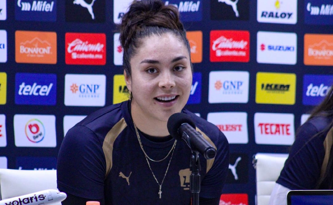 Wendy Toledo comparte la pasión que vive en Pumas por el Clásico Capitalino / Foto: Maritza Villagómez - EL UNIVERSAL