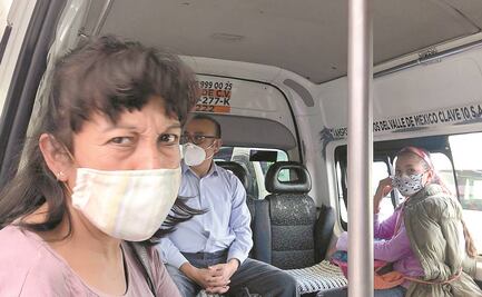 “Horas pico, sin sana distancia”