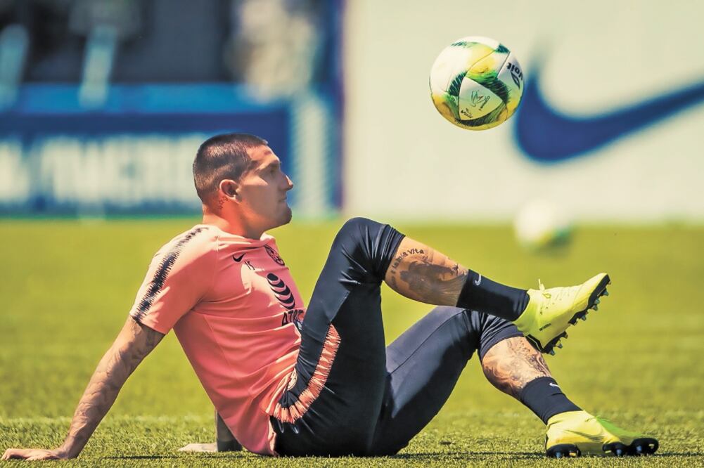 El delantero chileno prefirió dejar de lado la polémica respecto al arbitraje (CLUB AMÉRICA)