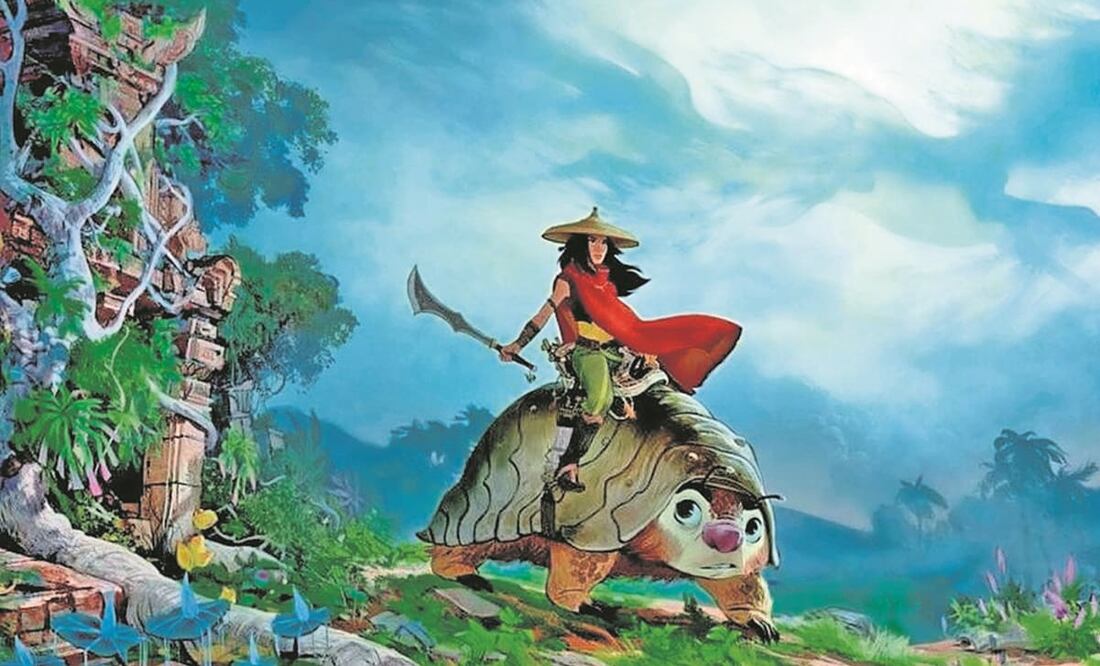 Raya y el último dragón se estrenó en streaming. Foto: Disney
