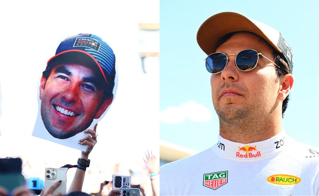 Checo Pérez durante las actividades del Gran Premio de Estados Unidos - Fotos: AFP