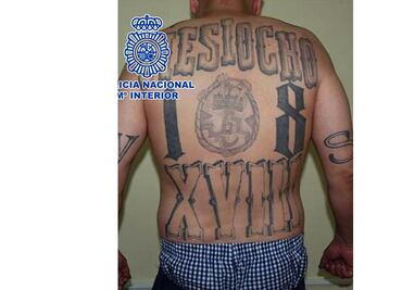 Detenido en Madrid uno de los jefes en España de la banda criminal Mara 18