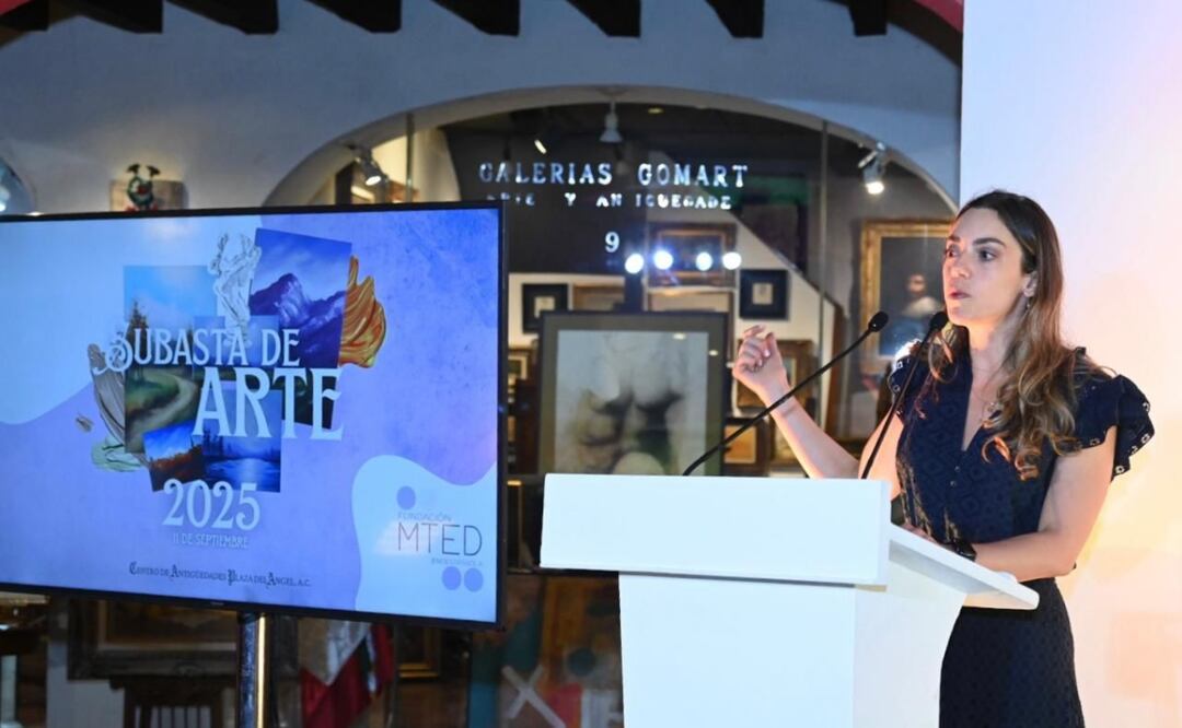 Primera Subasta de Arte de la Fundación María Teresa Ealy Díaz A.C. Foto: Especial