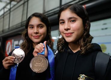 Gemelas Cueva orgullosas de su actuación en Singapur 2025; "Ha sido inolvidable"