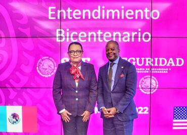 Secretaría de Seguridad se reúne con delegación de EU; analizan migración y tráfico de fentanilo