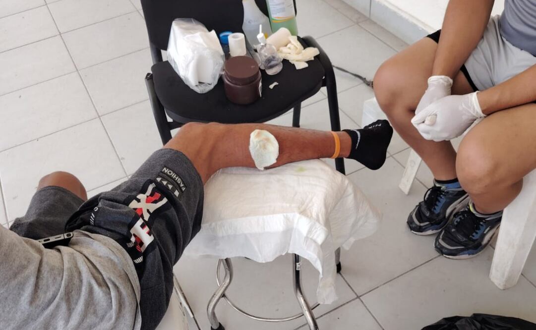 Adrián Rodríguez pide a la presidenta Claudia Sheinbaum le apoyen con un permiso para viajar a la Ciudad de México.
Foto: Especial.