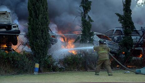 En enero hubo 148 incendios de pastizales en Cuautitlán Izcalli