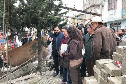 Sheinbaum reclama olvido de damnificados