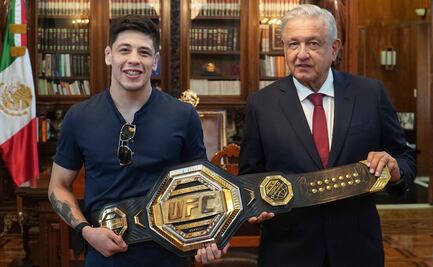 AMLO elogió al peleador Brandon Moreno, "Es un mexicano ejemplar"