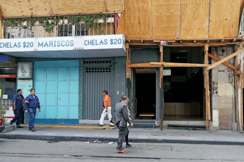 De acuerdo con la PGJ, el Foro Normandía, ubicado en la calle López número 15, colonia Centro, es el último lugar que visitó Stephanie Magón antes de llegar a su casa; acudió a una tardeada de música electrónica (VALENTE ROSAS. EL UNIVERSAL)