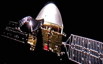 Sonda china se hace una "selfie" durante su viaje a Marte