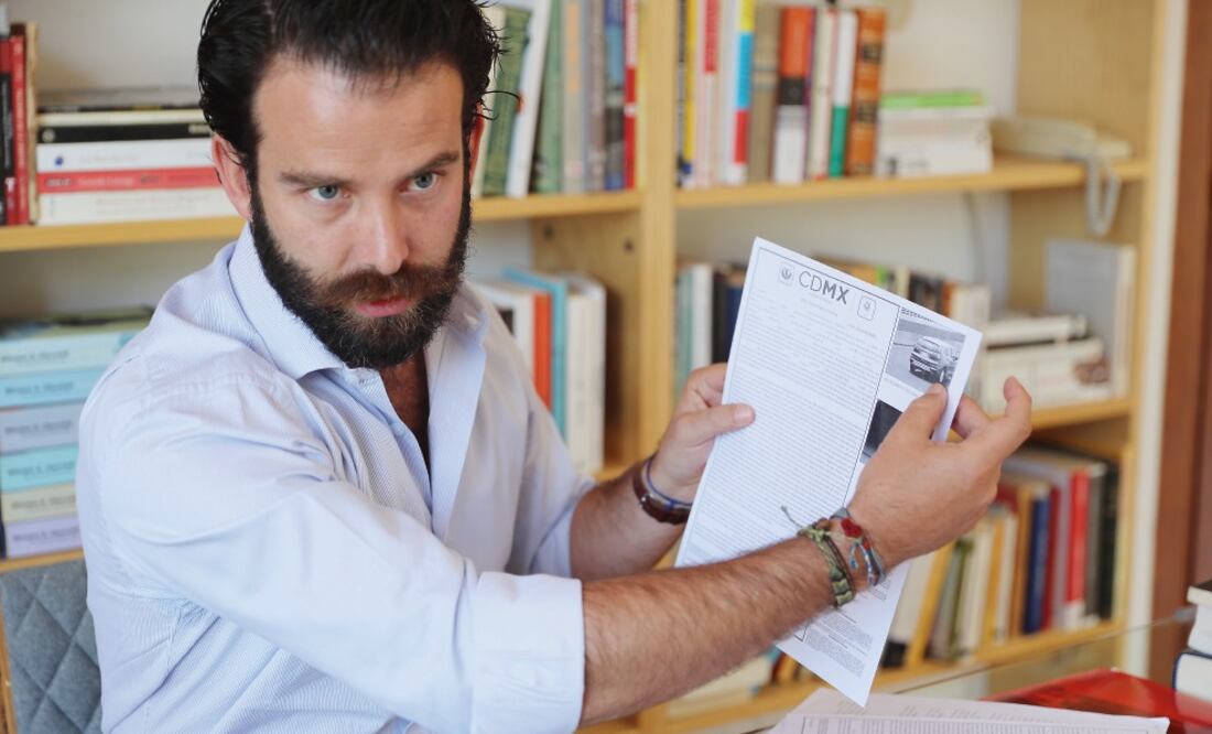 El abogado Gonzalo Sánchez de Tagle denunció en días pasados que le estaban cobrando la misma multa en más de 30 ocasiones. Foto: ARCHIVO EL UNIVERSAL