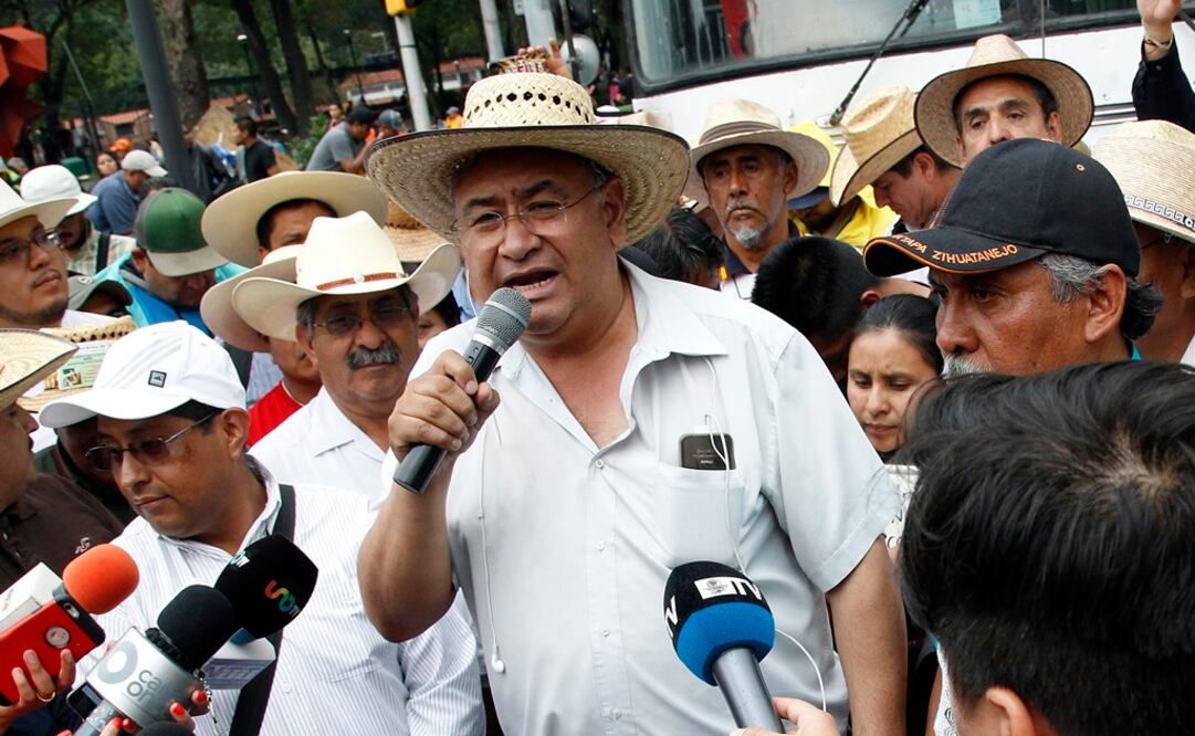 Profesores de la CNTE realizaron movilizaciones en la Ciudad de México. /Ariel Ojeda - EL UNIVERSAL