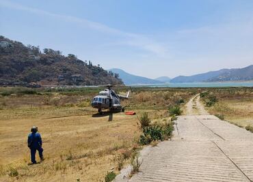 Activan Plan Marina tras incendios forestales en Valle de Bravo