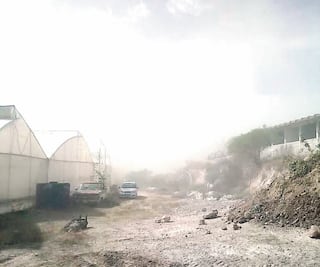 Culpan a firmas mineras de nube tóxica