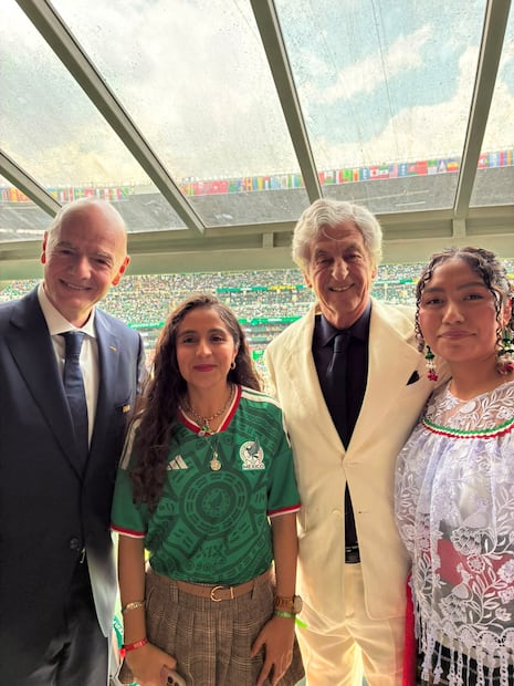 Yolett Cervantes vive sueño mundialista y representa a México en arranque del Mundial (12/06/2026). Foto: Cortesía para EL UNIVERSAL