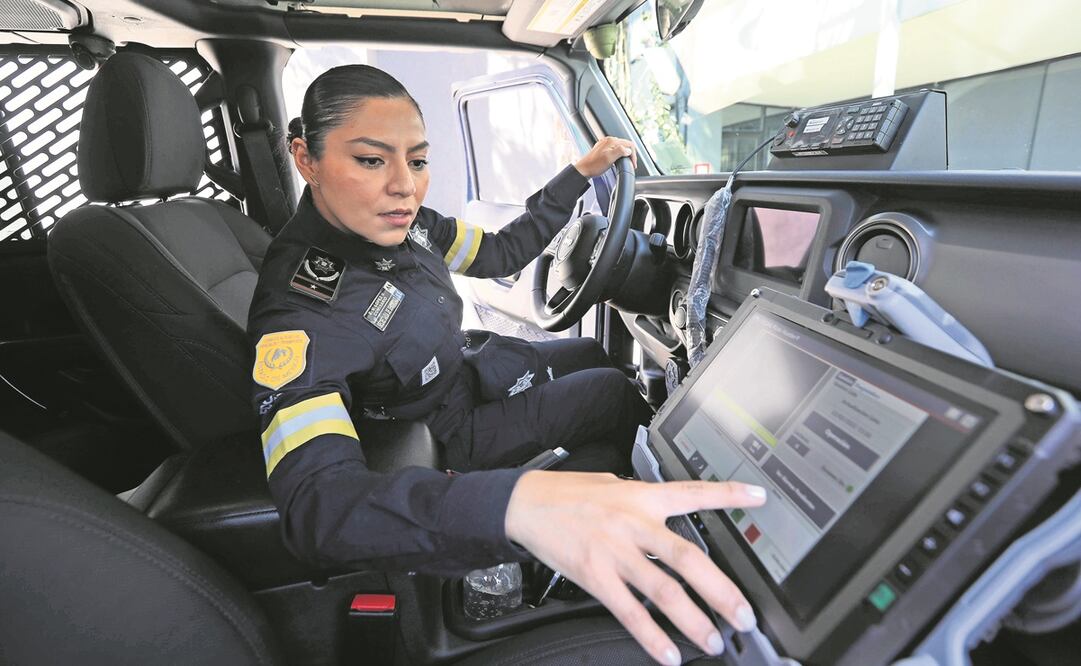 Viridiana López es licenciada en Derecho por la UNAM, especializada en materia penal. Entró a la ahora extinta Policía Federal en 2009. Foto: JORGE ALVARADO/ EL UNIVERSAL 