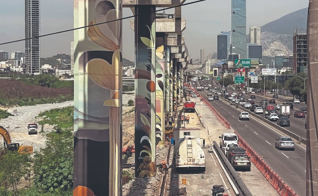 Trazos Mundialistas prevé la creación de 78 murales en puntos estratégicos de Monterrey. Fotos: Marcela Perales