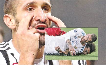 Ramos lesionó a propósito a Salah: Chiellini ataca de nuevo