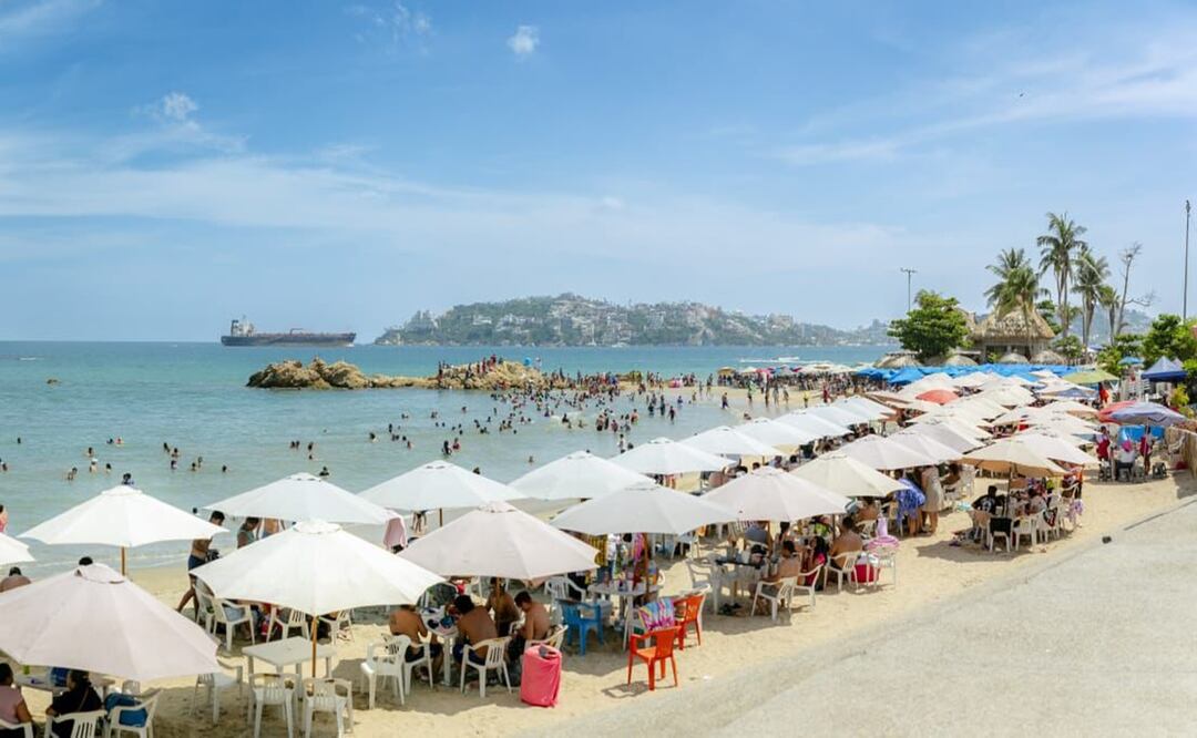 Acapulco lidera ocupación hotelera en temporada de verano 2024 con un 86.7% en su Zona Dorada. Foto: Especial