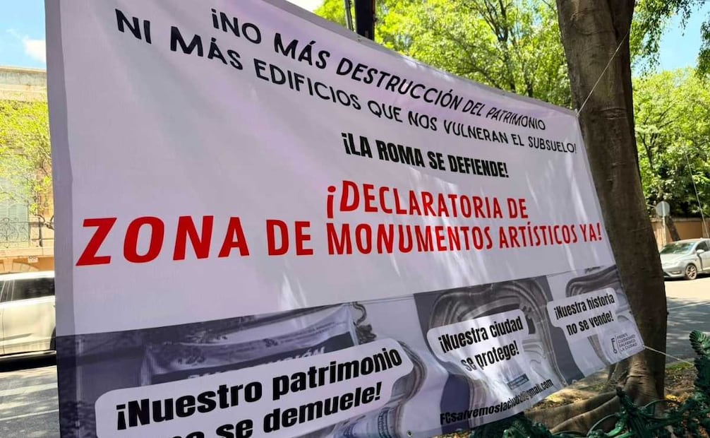 En los últimos registros localizaron que en la Roma Norte había más de 1500 inmuebles como parte de patrimonio artístico reconocidos INBAL, mientras que en la Roma Sur encontraron más de 500 edificaciones con las mismas características. | Foto: Arturo Ordaz Díaz.
