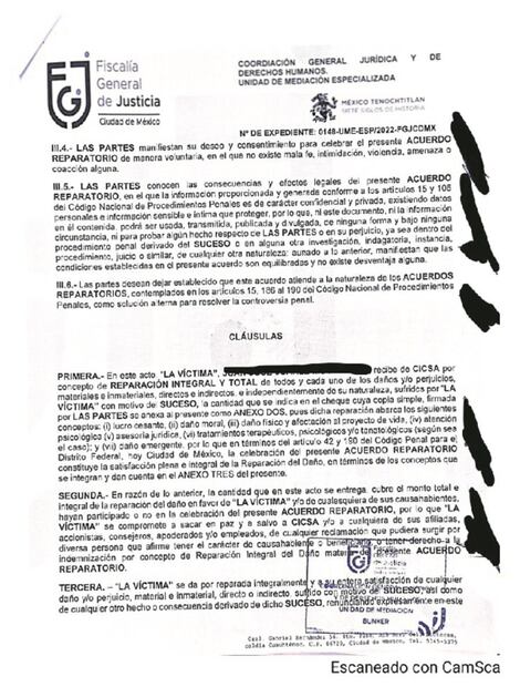 Definen reparación por Línea 12