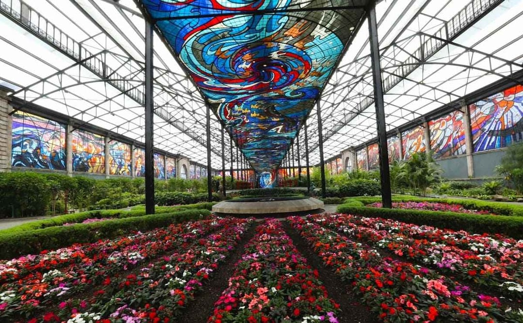 Jardín Botánico Cosmovitral. Foto: Jorge Alvarado. EL UNIVERSAL