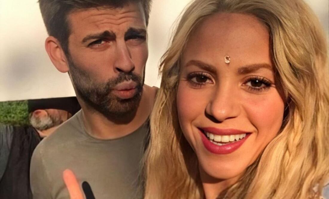 Gerard Piqué y Shakira. Foto: Instagram @shakirafansiran