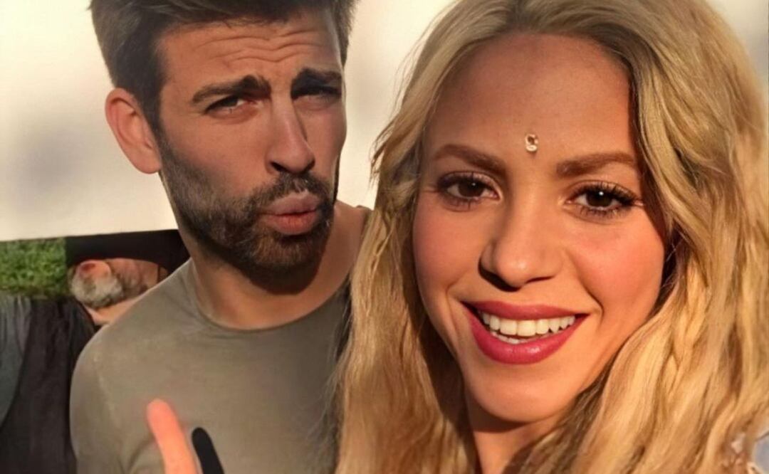 Gerard Piqué y Shakira. Foto: Instagram @shakirafansiran