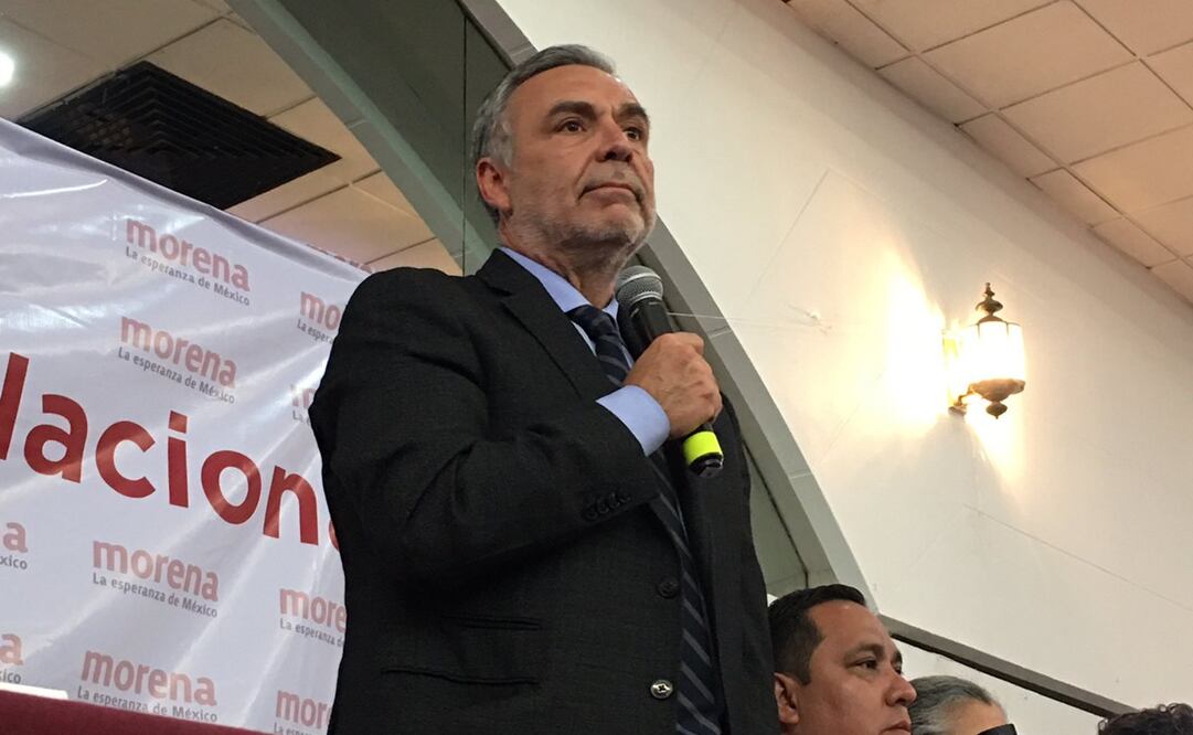Líder interino de Morena, Alfonso Ramírez Cuéllar / Tomada de Twitter @aramirezcuellar
