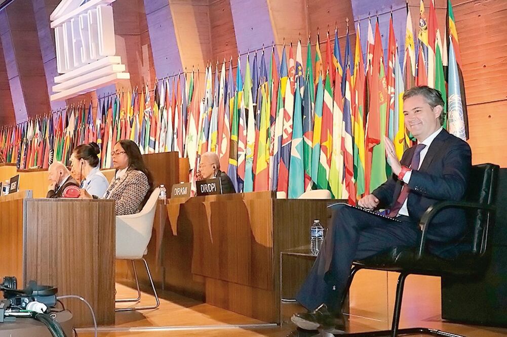 El secretario de Educación Pública, Aurelio Nuño, señaló ante la Unesco que en la presente administración federal inició la transformación educativa (SEP)