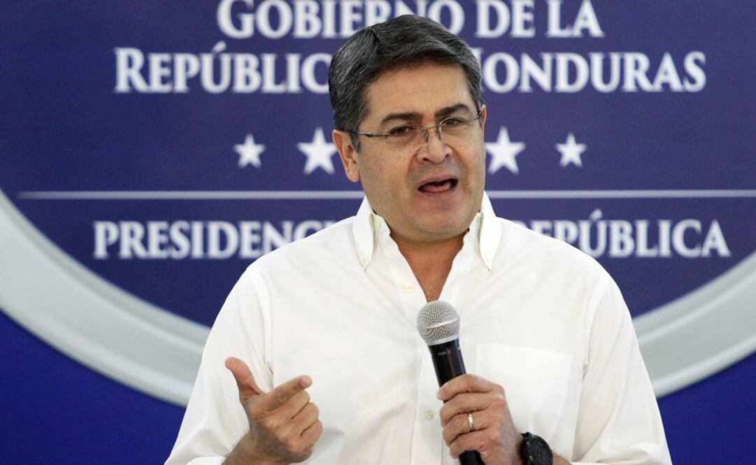 El presidente de Honduras rechazó que haya recibido dinero del narco por protección (Foto: Reuters)