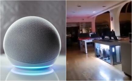 Captan a dispositivos "Alexa" rezando durante la madrugada en tienda departamental de CDMX: VIDEO