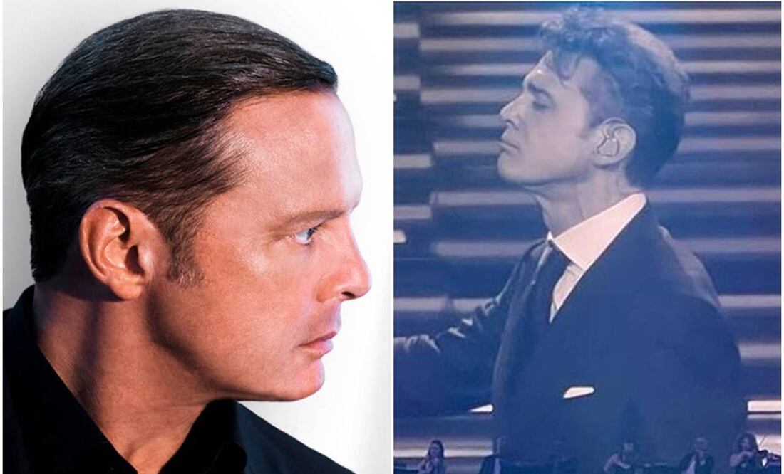 Cuestionan orejas de Luis Miguel. El cantante hace unos años y en su reciente concierto en Argentina.