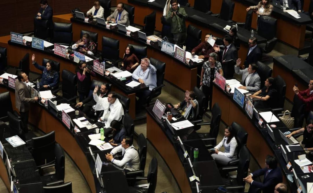 Sesión de la Comisión Permanente en el Senado de la República, el 19 de agosto de 2026. Foto: Carlos Mejía / EL UNIVERSAL