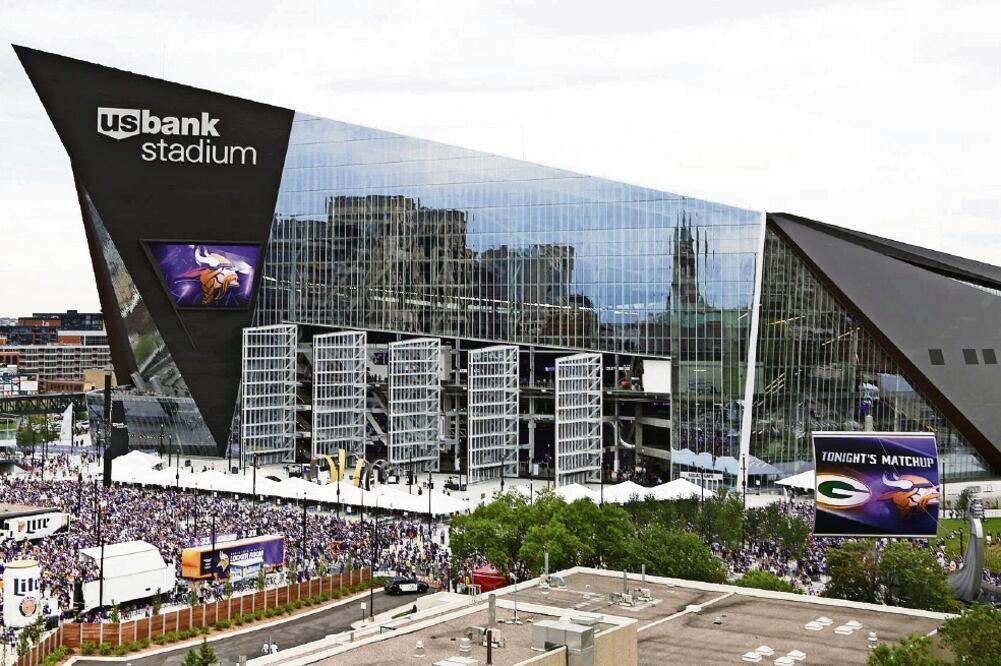U. S. BANK STADIUM, SEDE DEL SUPER BOWL. (ARCHIVO. EL UNIVERSAL)