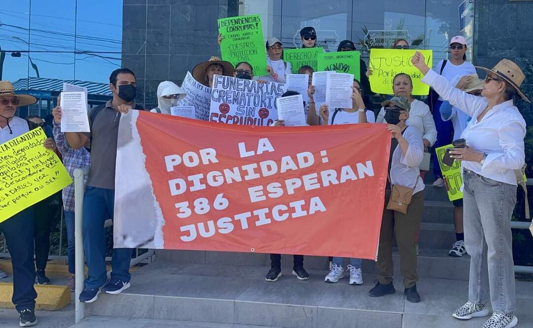 Identifican a 14 personas encontradas en crematorio Plenitud en Chihuahua (23/07/2025). Foto: Paola Gamboa / EL UNIVERSAL