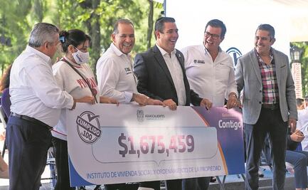 Otorgan último apoyo a aguascalentenses