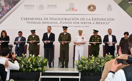 ​Inaugura Sedena exposición de las Fuerzas Armadas en Zacatecas