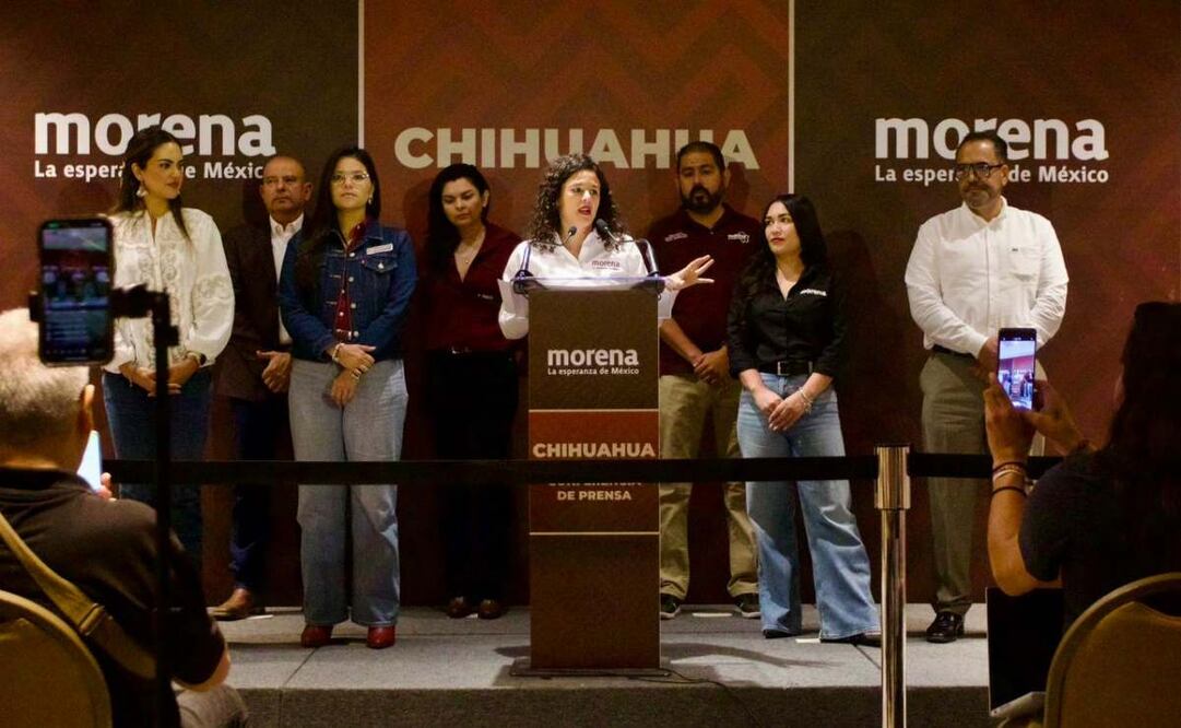 La dirigente nacional de Morena, Luisa María Alcalde. Foto: Especial