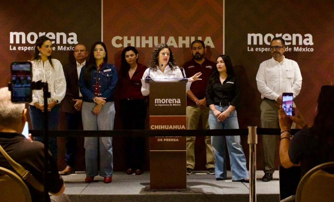 La dirigente nacional de Morena, Luisa María Alcalde. Foto: Especial