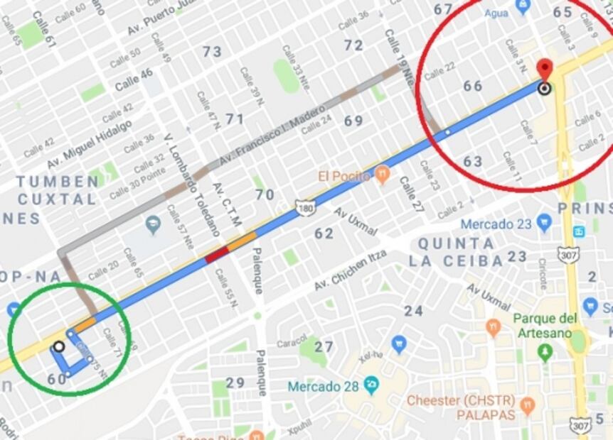 Hotel y sede de Olimpiada Nacional, cercanos de zona roja en Cancún