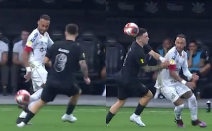Neymar realiza jugada de fantasía con Santos; se volvió viral por la acción
