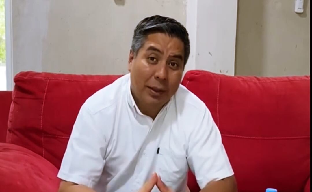 Aparece con vida Rey David Gutiérrez candidato a la alcaldía de Frontera Comalapa en Chiapas. Foto: Especial