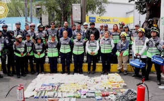 Fiestas patrias: decomisan 120 kilos de pirotecnia en La Merced; autoridades dan pláticas para concientizar del peligro de estos artefactos