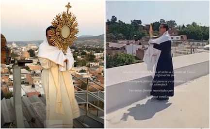 Sacerdotes hacen oración por la paz ante situación en Jalisco; imágenes se viralizan en redes